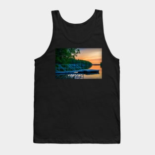 Sunset at Kearney Lake Tank Top